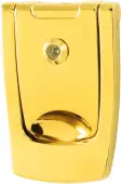 AR725-PBR Hoppe Designer Door Knocker With Viewer - Polished brass (87143505)