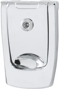 Click Here To Enlarge This Photo Of AR725-PCH Hoppe Designer Door Knocker With Viewer - Polished Chrome (87143512)