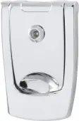 AR725-PCH Hoppe Designer Door Knocker With Viewer - Polished Chrome (87143512)