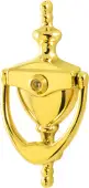 AR727-PBR Hoppe Traditional Door Knocker With Viewer - Polished brass (87143449)