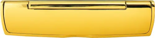 Click Here To Enlarge This Photo Of AR708A-PBR Hoppe 76mm x 310mm Letterplate - Polished Brass (87143393)