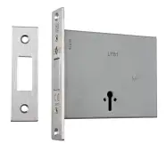LFB1SSS - Carlisle Brass Eurospec FB1 Fire Brigade Lock Satin Stainless Steel