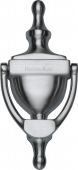 V910 152-SC Heritage Brass Urn Knocker 6" Satin Chrome Finish