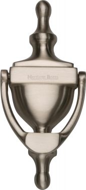Click Here To Enlarge This Photo Of V910 152-SN Heritage Brass Urn Knocker 6" Satin Nickel Finish
