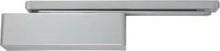 AR6509G-L-SE Hoppe Size 2-5 Cam Action Slide Arm Overhead Door Closer with Slimline Cover (Push Side) - Silver (50008475)