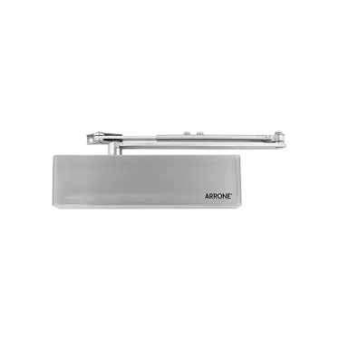 Click Here To Enlarge This Photo Of AR9500SD-L-SSS Hoppe Size 2-6 Heavy Duty Overhead Door Closer for Steel Doors - Satin Stainless Steel (50019818)