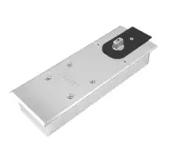 AR760HO-SA-SSS Hoppe Size 1-4 Hold Open Single Action Floor Spring - Satin Stainless Steel (50013117)