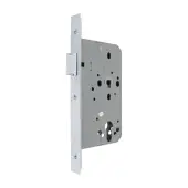 AR8104-S-60-SSS Hoppe Euro Profile DIN Nightlatch Square Forend, 60mm Backset - Satin Stainless Steel (87134455)