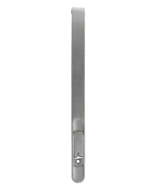 Click Here To Enlarge This Photo Of AR326B-R-SSS Hoppe 200mm x 20mm Lever Action Flush Bolt, Radius End - Satin Stainless Steel (87134462)