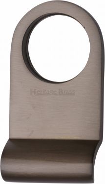Click Here To Enlarge This Photo Of V930-MB Heritage Brass Round Cylinder Pull Matt Bronze Finish