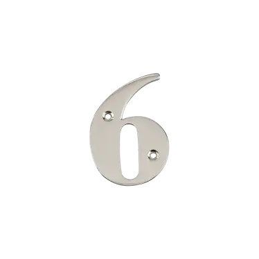 Click Here To Enlarge This Photo Of AR740-6/9-GRA Hoppe Face Fix Numeral 6 & 9 - Graphite Finish (50022441)