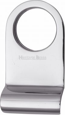 Click Here To Enlarge This Photo Of V930-PC Heritage Brass Round Cylinder Pull Polished Chrome Finish