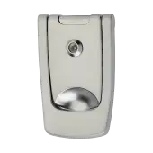 AR725K-SC Hoppe Designer Knocker With Viewer - Satin Chrome (50022040)