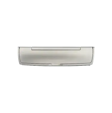 Click Here To Enlarge This Photo Of AR708A-SC Hoppe 76mm x 310mm Letterplate to suit 44-70mm Thick Doors - Satin Chrome (50021989)