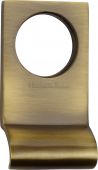V933-AT Heritage Brass Square Cylinder Pull Antique Brass Finish