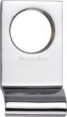 V933-PC Heritage Brass Square Cylinder Pull Polished Chrome Finish