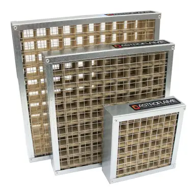 Click Here To Enlarge This Photo Of Astroflame AFFG Intumescent Fire Air Transfer Grilles (30-60min)