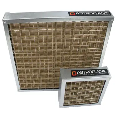 Click Here To Enlarge This Photo Of Astroflame AFFG Intumescent Fire Air Transfer Grilles (30-60min)