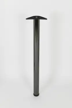 Click Here To Enlarge This Photo Of L183GM Rothley Worktop Table Leg 60mm (Dia) x 870mm (L) - Gun Metal