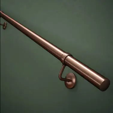 Click Here To Enlarge This Photo Of KAC3600B Rothley Stainless Steel 'Baroque' Handrail Kit (3 x 1.2mtr) Antique Copper (Internal/External)