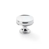AW808-38-PC - Alexander & Wilks Lynd Cupboard Knob - Polished Chrome - 38mm