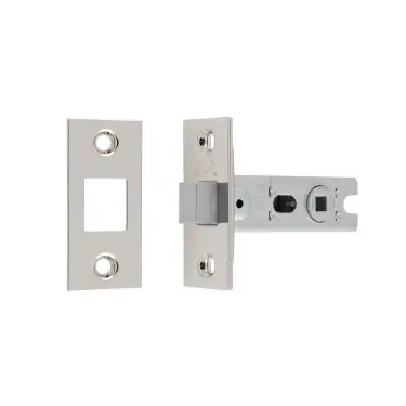 Click Here To Enlarge This Photo Of BTD25NP - Carlisle Brass Eurospec 64mm Bolt Through Tubular Mortice Deadbolt - Nickel Plated