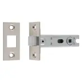 BTD30NP - Carlisle Brass Eurospec 76mm Bolt Through Tubular Mortice Deadbolt - Nickel Plated