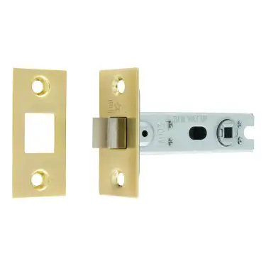 Click Here To Enlarge This Photo Of BTD30SB - Carlisle Brass Eurospec 76mm Bolt Through Tubular Mortice Deadbolt - Satin Brass