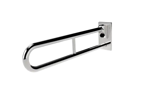 Click Here To Enlarge This Photo Of 105SC/SP Fitzroy of London 800mm Friction Hinged Support Rail (Stainless Steel) with Concealed Fixings - Polished