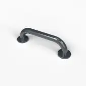 210130/DG Fitzroy of London 305mm x 35mm (dia) Stainless Steel Grab Rail with Concealed Fixings - Dark Grey (RAL 7016)