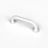 210130/WH Fitzroy of London 305mm x 35mm (dia) Stainless Steel Grab Rail with Concealed Fixings - White (RAL 9016)