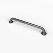 210160/GY Fitzroy of London 600mm x 35mm (dia) Stainless Steel Grab Rail with Concealed Fixings - Grey (RAL 7005)