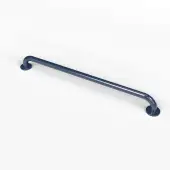 210190/DB Fitzroy of London 900mm x 35mm (dia) Stainless Steel Grab Rail with Concealed Fixings - Dark Blue (RAL 5011)