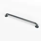 210190/DG Fitzroy of London 900mm x 35mm (dia) Stainless Steel Grab Rail with Concealed Fixings - Dark Grey (RAL 7016)
