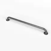 210190/GY Fitzroy of London 900mm x 35mm (dia) Stainless Steel Grab Rail with Concealed Fixings - Grey (RAL 7005)