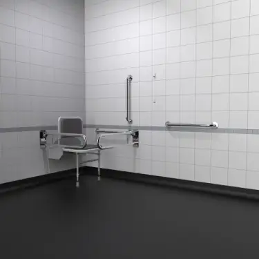 Click Here To Enlarge This Photo Of 230401/SP Fitzroy of London Doc M Changing Room Pack (Stainless Steel) with Concealed Fixings - Polished
