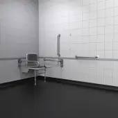230401/SS Fitzroy of London Doc M Changing Room Pack (Stainless Steel) with Concealed Fixings - Satin