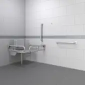230401/WH Fitzroy of London Doc M Changing Room Pack (Mild Steel) with Concealed Fixings - White