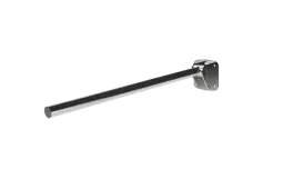 310480/SP Fitzroy of London 800mm Contemporary Single Arm Friction Hinged Support Rail (Stainless Steel) with Exposed Fixings - Polished
