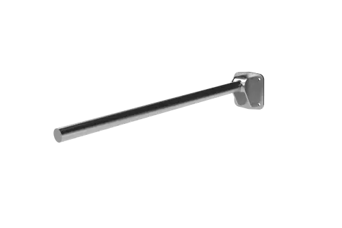 Click Here To Enlarge This Photo Of 310480/SS Fitzroy of London 800mm Contemporary Single Arm Friction Hinged Support Rail (Stainless Steel) with Exposed Fixings - Satin