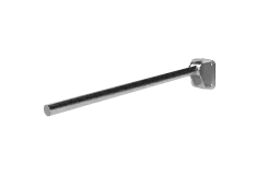 310480/SS Fitzroy of London 800mm Contemporary Single Arm Friction Hinged Support Rail (Stainless Steel) with Exposed Fixings - Satin