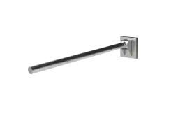310480C/SS Fitzroy of London 800mm Contemporary Single Arm Friction Hinged Support Rail (Stainless Steel) with Concealed Fixings - Satin
