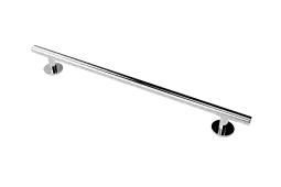 311490/SP Fitzroy of London 900mm Luxury Straight Grab Rail (Stainless Steel) with Concealed Fixings - Polished