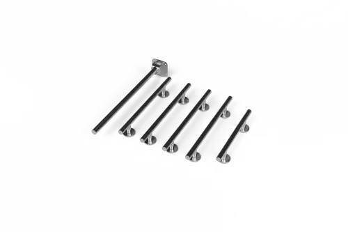 Click Here To Enlarge This Photo Of 320005/SS Fitzroy of London Luxury (Rail Only) Doc M Toilet Pack (Stainless Steel) - Satin