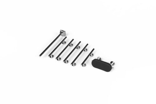 Click Here To Enlarge This Photo Of 320006/SP Fitzroy of London Luxury (Rail Only) Doc M Toilet Pack (Stainless Steel) with Back Rest - Polished