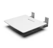 331002/WH Fitzroy of London Contemporary Slimline Wall Mounted Shower Seat with White Pads
