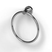 343003/CP Fitzroy of London Towel Ring - Polished Chrome