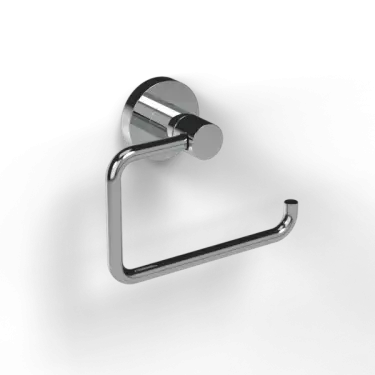 Click Here To Enlarge This Photo Of 343004/CP Fitzroy of London Hinged Toilet Roll Holder - Polished Chrome