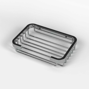 Click Here To Enlarge This Photo Of 343013/CP Fitzroy of London Shower Basket - Polished Chrome