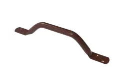 FESB-18/BR Fitzroy of London Flat Ended Grab Rail (Mild Steel) Overall Length 455mm - Brown